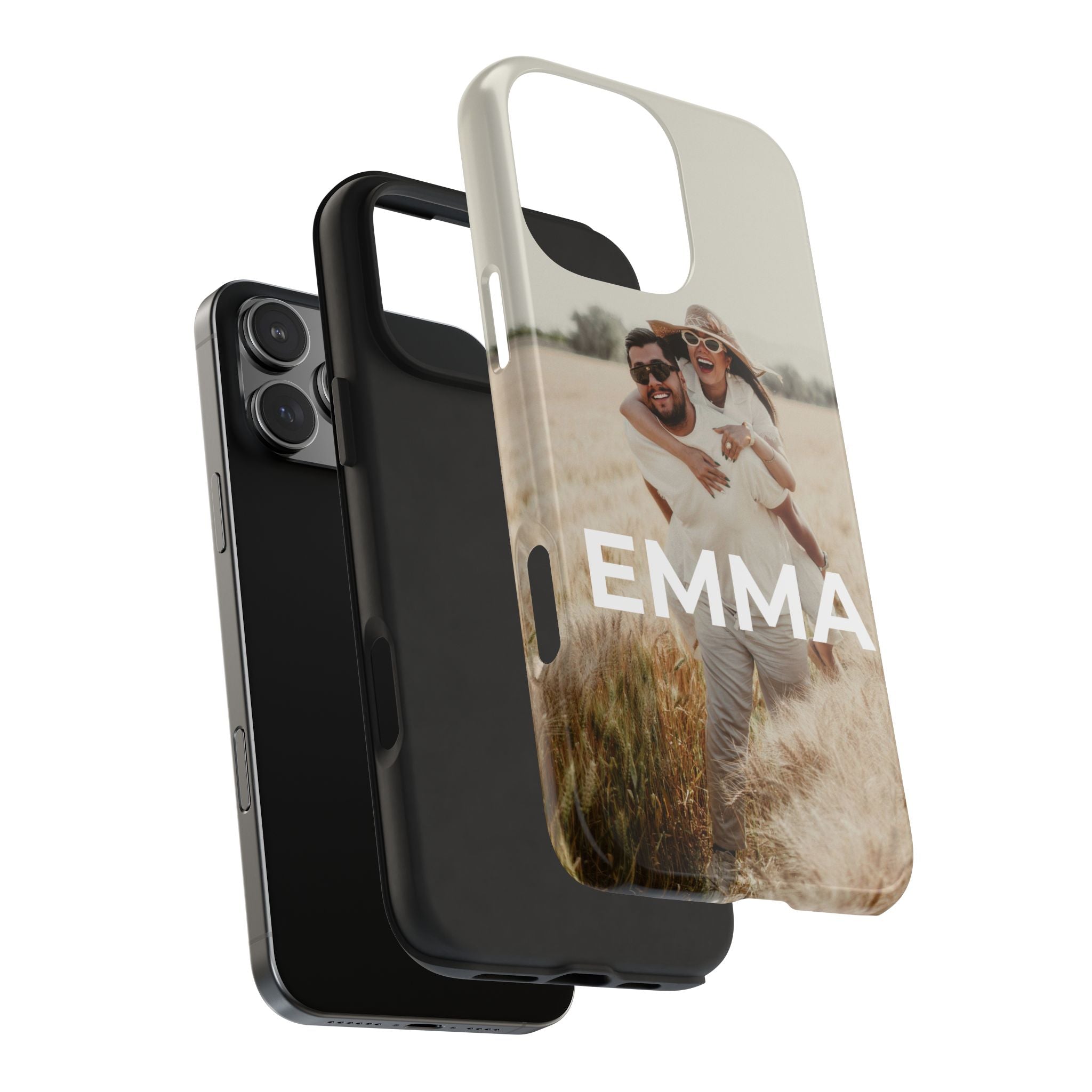 Custom Photo iPhone Case - Add Your Picture & Name | Personalized Gift for iPhone Users